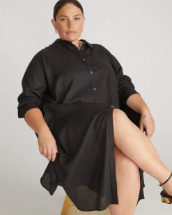 Universal Standard Odeon Linen Shirtdress