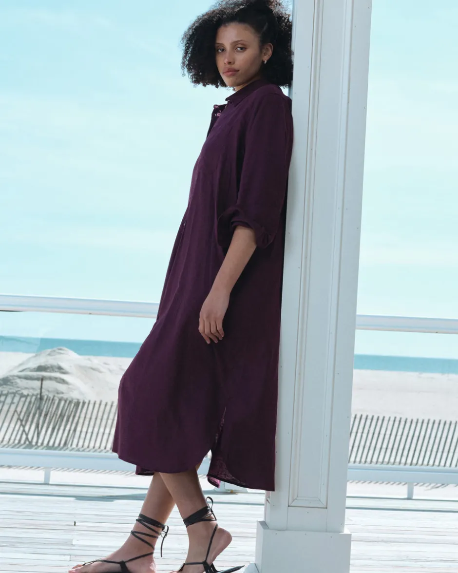 Universal Standard Odeon Linen Shirtdress