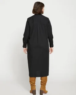 Universal Standard Odeon Stretch Poplin Shirtdress