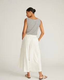 Universal Standard Palazzo Cargo Linen Pant