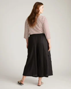 Universal Standard Palazzo Cargo Linen Pant