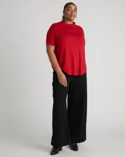 Universal Standard Petra Liquid Jersey Top