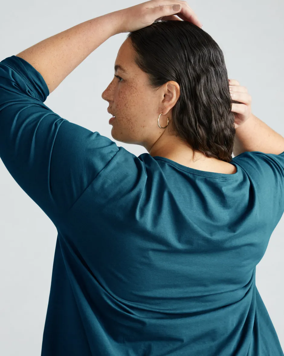 Universal Standard Pina Long Sleeve Lounge Tee