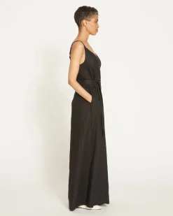 Universal Standard Promenade Linen Jumpsuit