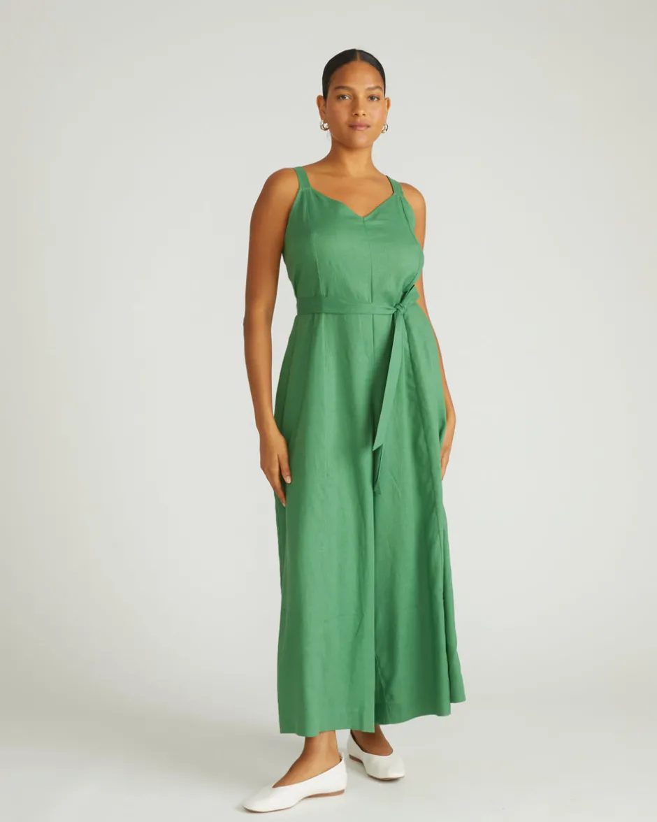 Universal Standard Promenade Linen Jumpsuit