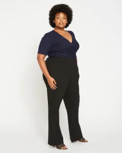 Universal Standard Pull On Bootcut Ponte Pants