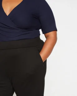 Universal Standard Pull On Bootcut Ponte Pants