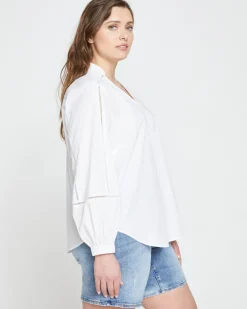 Universal Standard Saint-Honore Poplin Blouse
