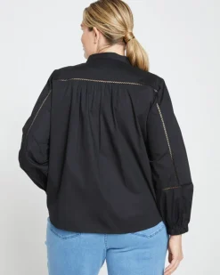 Universal Standard Saint-Honore Poplin Blouse