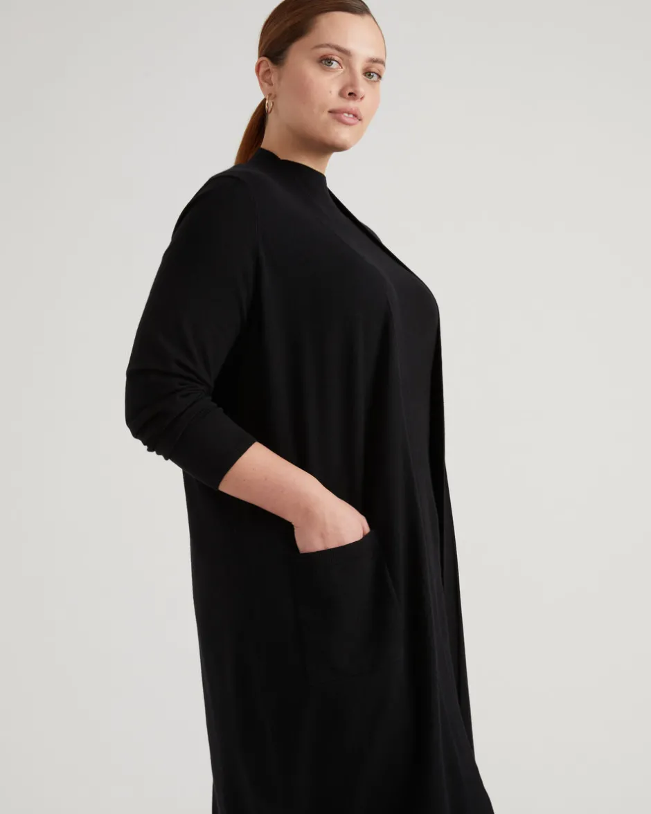 Universal Standard Savvy Double Knit Sweater Cardigan