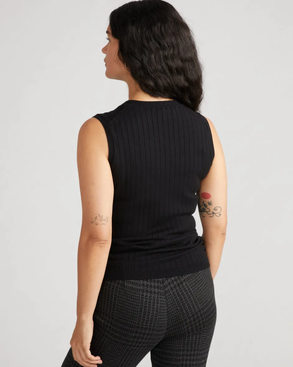 Universal Standard Savvy Fine Knit Sweater Shell