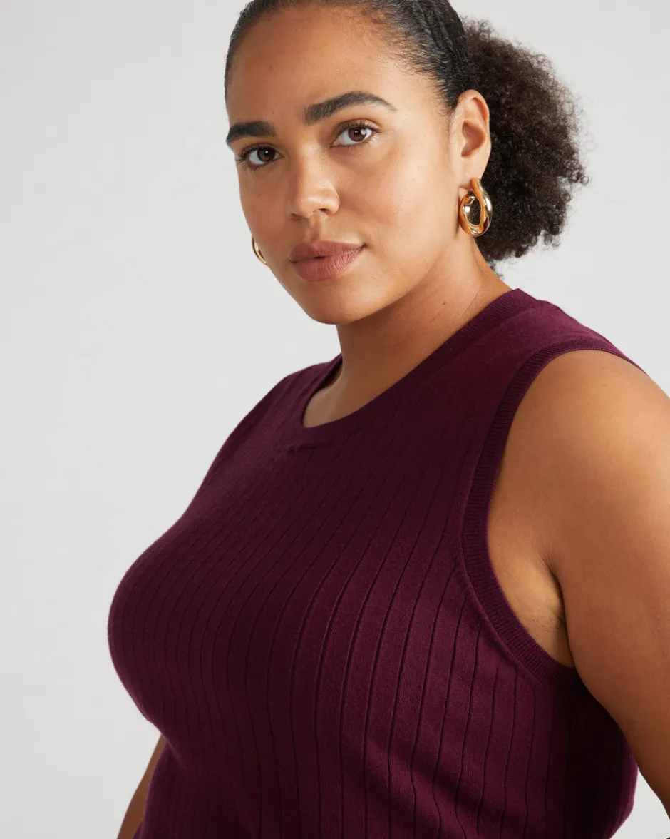 Universal Standard Savvy Fine Knit Sweater Shell