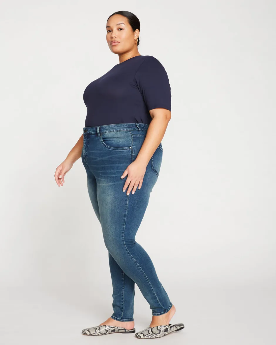 Universal Standard Seine High Rise Skinny Jeans 32 Inch