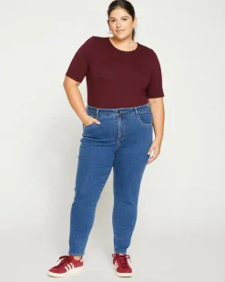 Universal Standard Seine High Rise Skinny Jeans 27 Inch