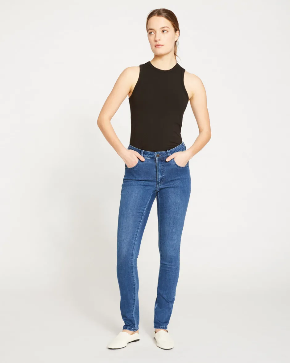 Universal Standard Seine High Rise Skinny Jeans 32 Inch