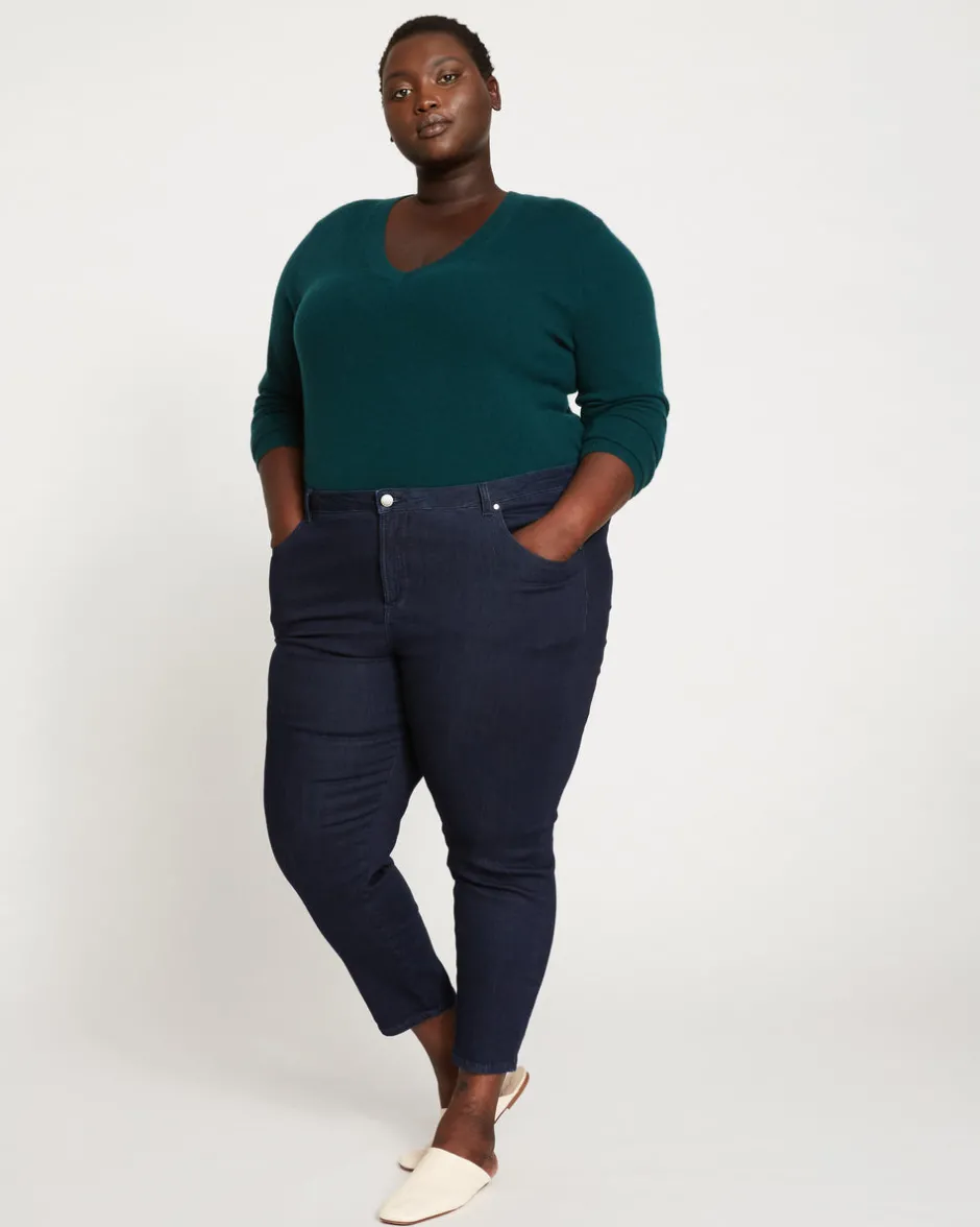 Universal Standard Seine Mid Rise Skinny Jeans 27 Inch