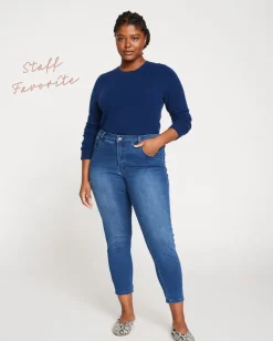 Universal Standard Seine Mid Rise Skinny Jeans 27 Inch