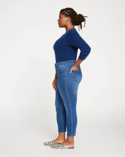 Universal Standard Seine Mid Rise Skinny Jeans 27 Inch