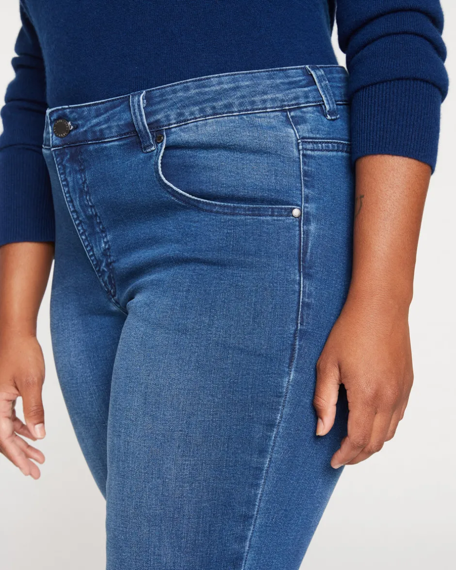 Universal Standard Seine Mid Rise Skinny Jeans 27 Inch