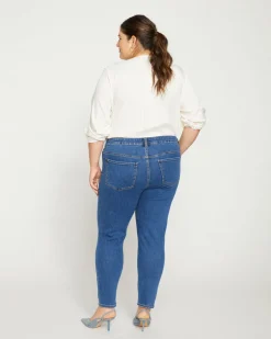 Universal Standard Seine Mid Rise Skinny Jeans 27 Inch