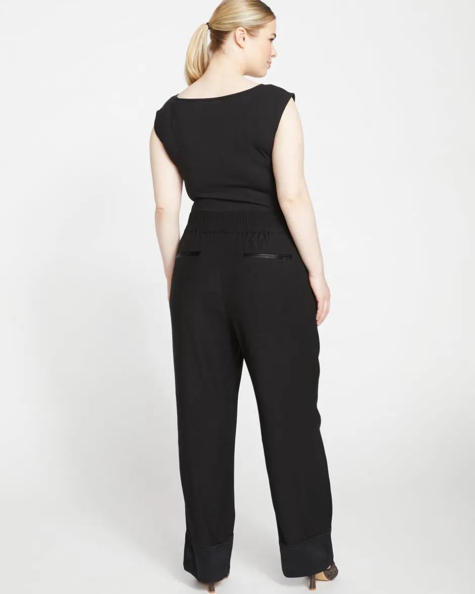 Universal Standard Soiree Double Luxe Pull-On Pants