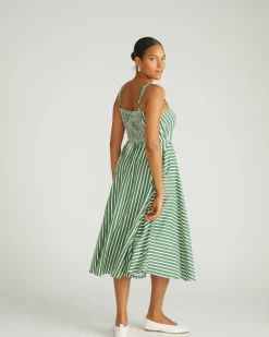 Universal Standard Sunshower Flowy Linen Dress