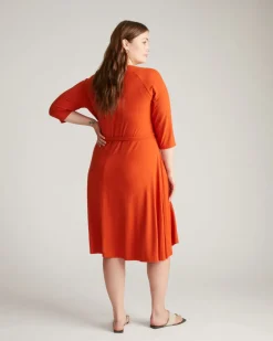 Universal Standard The Divine Jersey Wrap Dress