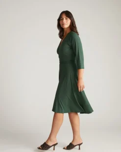 Universal Standard The Divine Jersey Wrap Dress