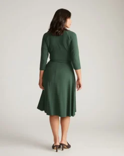Universal Standard The Divine Jersey Wrap Dress