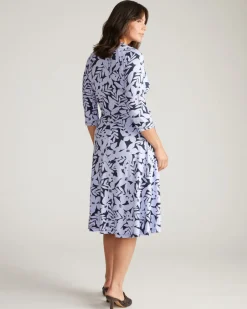 Universal Standard The Divine Jersey Wrap Dress