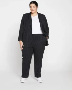 Universal Standard The Pinstripe Blazer