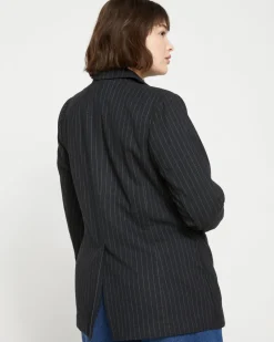 Universal Standard The Pinstripe Blazer