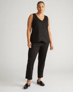 Universal Standard The Tailored Ponte Vest