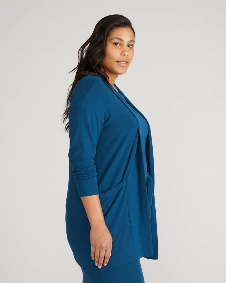 Universal Standard TravelKnit Minimalist Cardigan