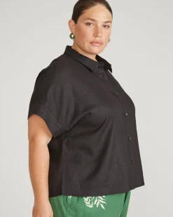 Universal Standard Tupelo Linen Shirt