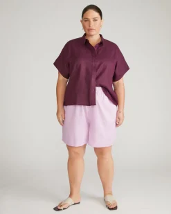 Universal Standard Tupelo Linen Shirt