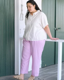 Universal Standard Tupelo Linen Shirt