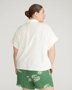 Universal Standard Tupelo Linen Shirt