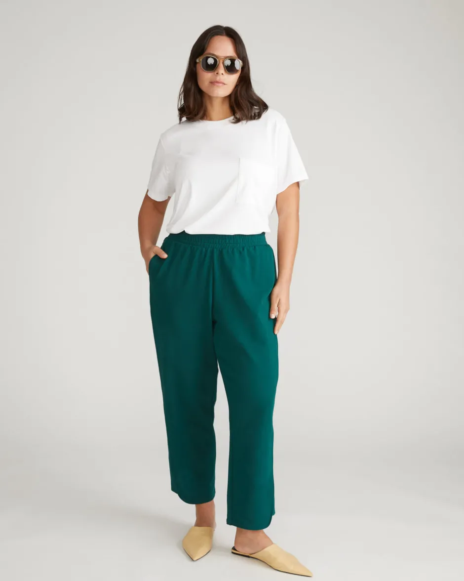 Universal Standard Varsity French Terry Pull On Pants