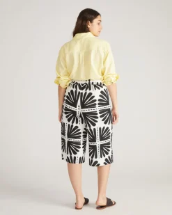 Universal Standard Villa Linen Wrap Culottes