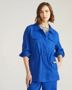 Universal Standard Vineyard Linen Jacket