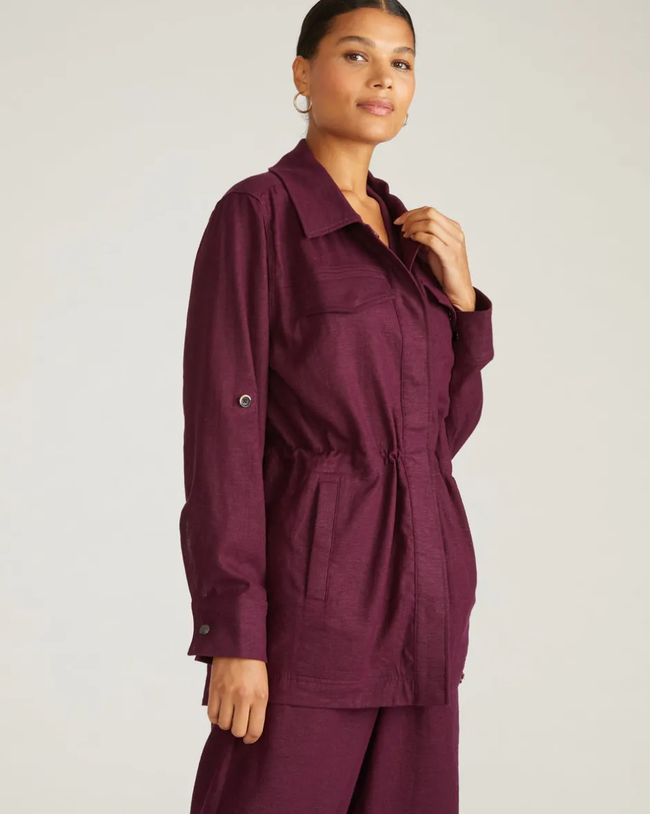 Universal Standard Vineyard Linen Jacket