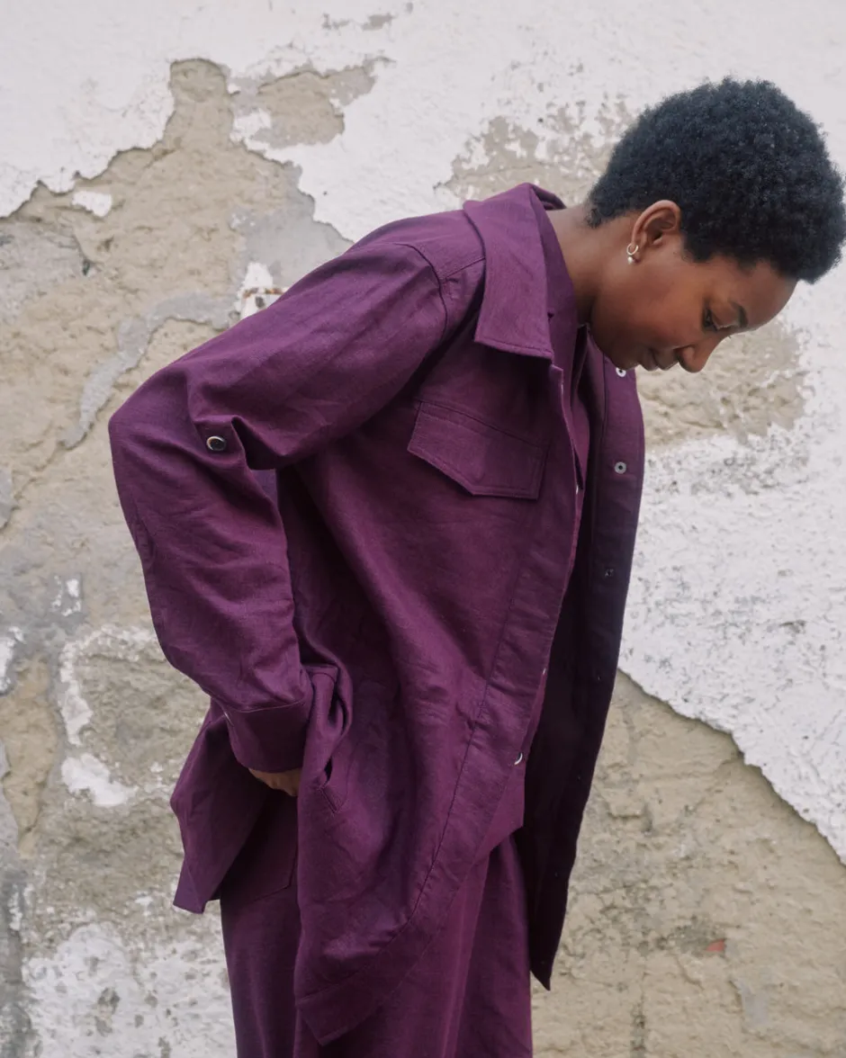 Universal Standard Vineyard Linen Jacket
