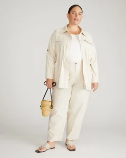 Universal Standard Vineyard Linen Jacket