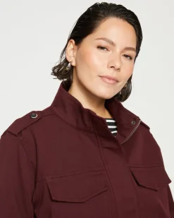 Universal Standard Vineyard Stretch Cotton Twill Jacket