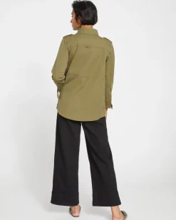 Universal Standard Vineyard Stretch Cotton Twill Jacket