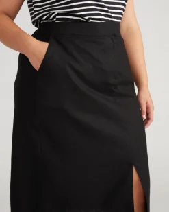 Universal Standard Wooster Linen Skirt