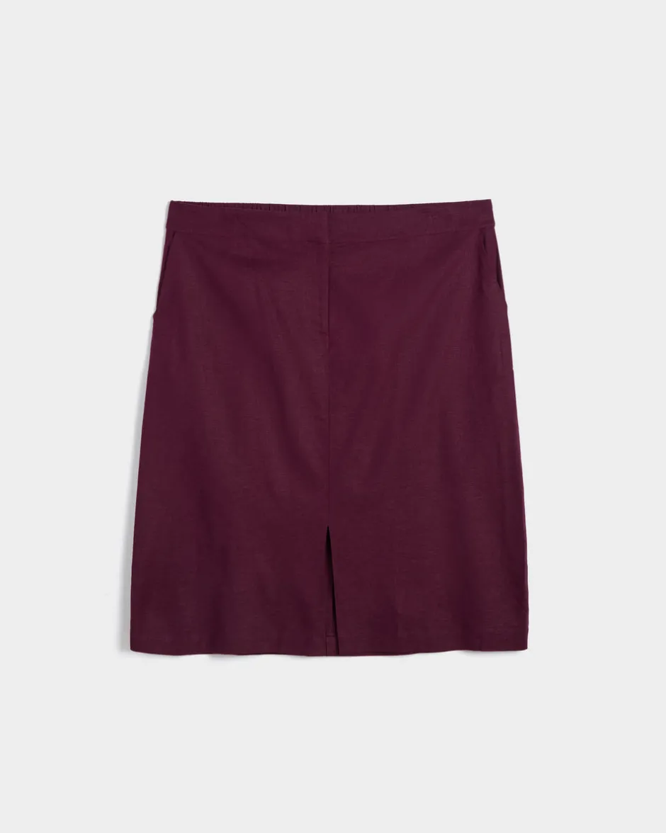 Universal Standard Wooster Linen Skirt